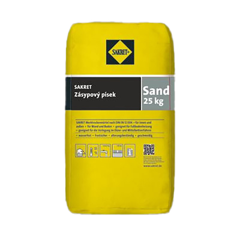 SAKRET Sand zásypový písek 25kg